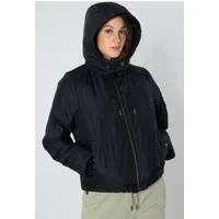 THOKKTHOKK ThokkThokk Damen vegan Kurze Jacke Schwarz – Produktbild 1 von 1