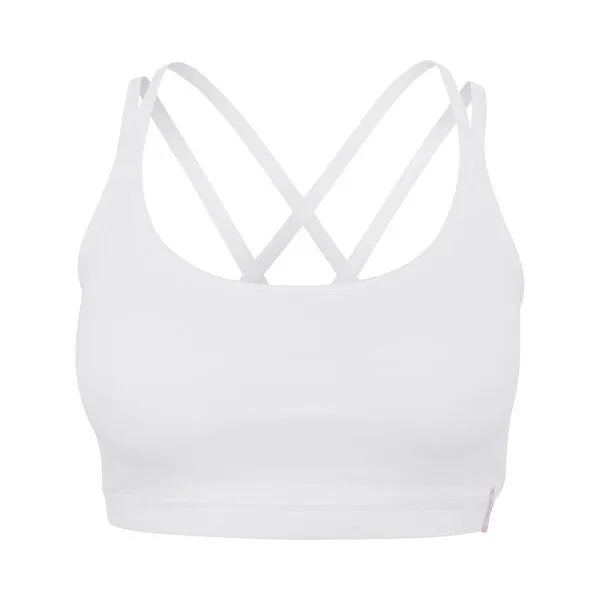 Jaya Jaya LOONA UNI - Damen - Bra für Yoga aus Biobaumwolle, White/weiß, – Produktbild 2 von 3