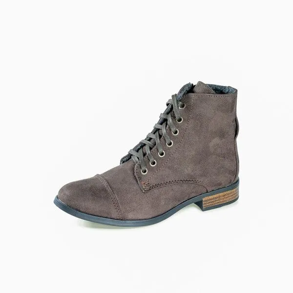 Fairticken Fairticken Gefütterte Damen Stiefel MAIRAN in Wildlederoptik, Braun, – Produktbild 1 von 4