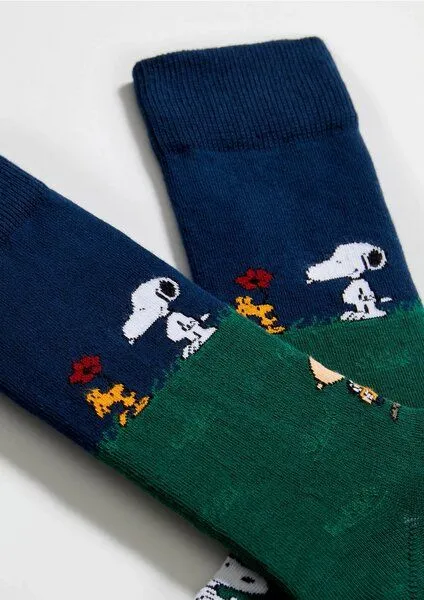 BeSocks BeSocks Bio-Tennissocken - Snoopy Freunde – Produktbild 3 von 3