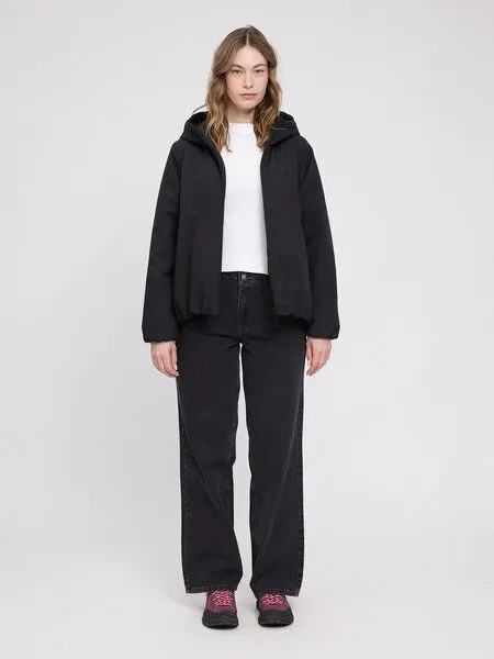 Mazine Mazine gefütterte Jacke aus recykeltem Plastik, Schwarz, – Produktbild 2 von 5