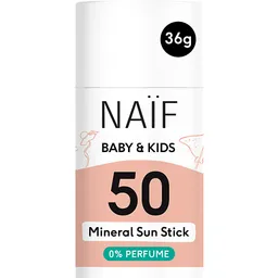 Naif NAÏF High Protiction Mineral Sunscreen Stick 0% Parfum Baby & Kids ... – Produktbild 1 von 1