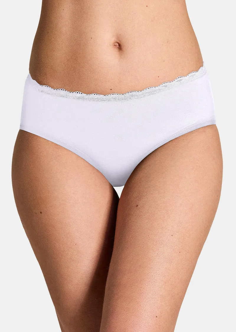 Triumph Taillenslip im 2er-Pack - weiß - Gr. 42 von Goldner Fashion, Weiß, – Produktbild 1 von 3