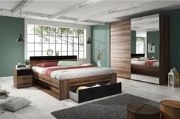 Home affaire Schlafzimmer-Set Beta Komplettschlafzimmer in 3 Farben und 2 Bettgrößen, (4-tlg), wahlweise in 3 Farben und 2 Bettgrößen – Produktbild 1 von 1