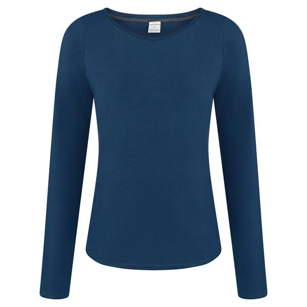 Frija Omina Frija Omina Bio Longsleeve "Ubu", Blau, – Produktbild 3 von 3