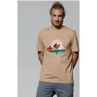 watapparel watapparel T-Shirt Unisex Sunrise & Lake, Latte, – Produktbild 1 von 1