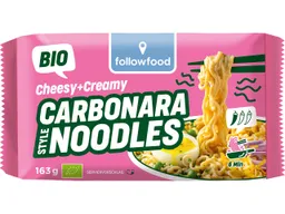 followfood followfood Bio-Instant-Gericht Carbonara Style Nudeln "Cheesy + Creamy", 163 g – Produktbild 1 von 1