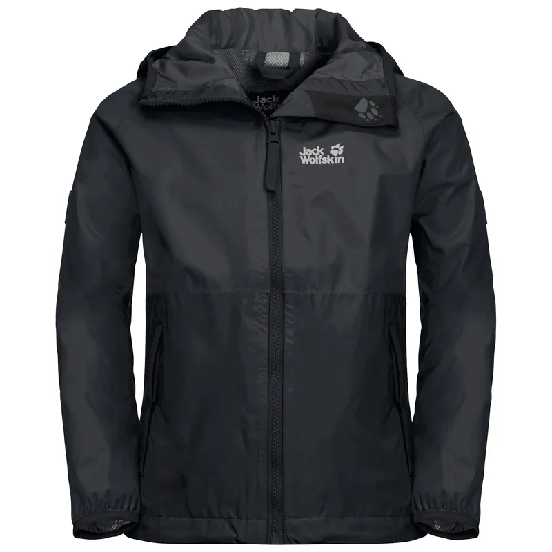Jack Wolfskin Regenjacke Babyjacke Jack Wolfskin Rainy Days, Noir, – Produktbild 1 von 2