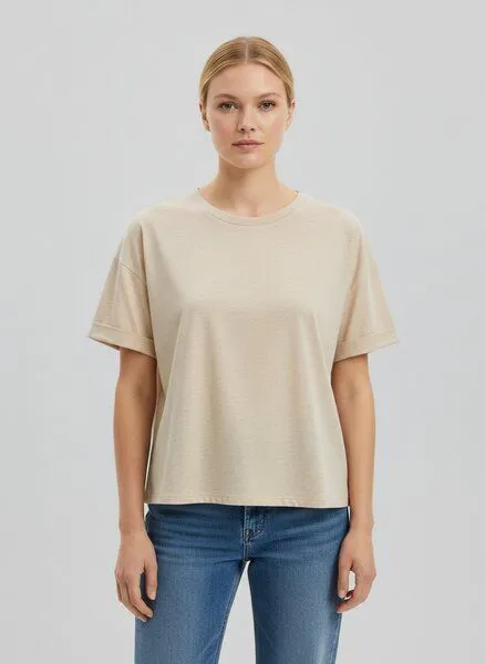 UNIPOLAR UNIPOLAR Oversized T-Shirt Modell: Comiso, Heather rainbow (bunt), – Produktbild 2 von 6