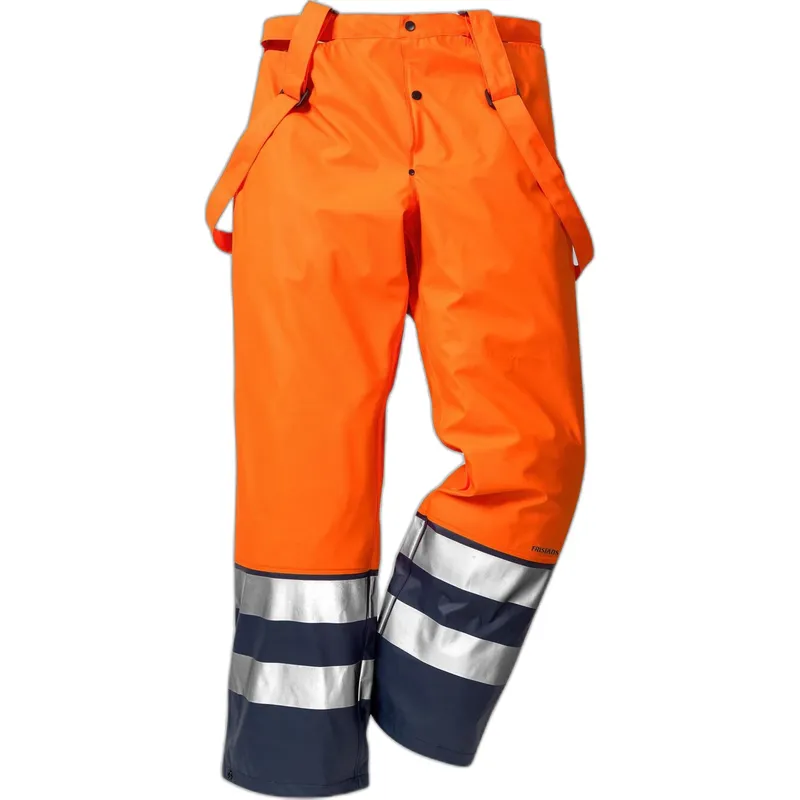 Fristads Hochsichtbare Regenhose Klasse 2 Fristads Outdoor 2625 RS, Orange, – Produktbild 1 von 1