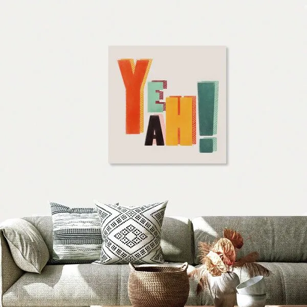 Photocircle Photocircle Poster / Leinwandbild - YEAH! fun letters – Produktbild 4 von 4