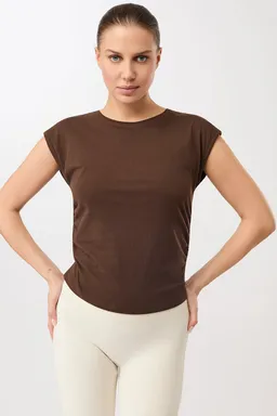 mandala MANDALA Damen vegan Top Side Ruffled Wilderness – Produktbild 1 von 1