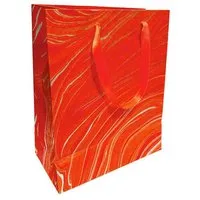 Sundara Sundara Geschenktasche marmoriertes, handgeschöpftes Papier, Rot, – Produktbild 1 von 1