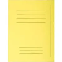 Exacompta 5 x 50 Exacompta Aktendeckel "Forever" mit Beschriftungsfeld, 220 g/m², DIN A4, gelb – Produktbild 1 von 1