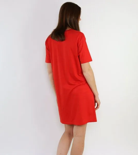 Gary Mash GARY MASH T-Shirt Kleid Juno Tomato, Rot, – Produktbild 3 von 4