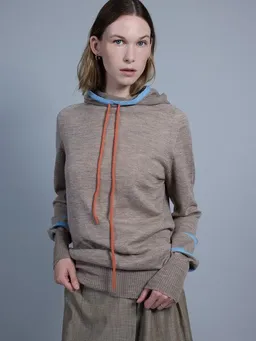 Susan's Fashion Susan's Fashion Damen Hoodie Karlie aus Biomerinowolle – Produktbild 1 von 1
