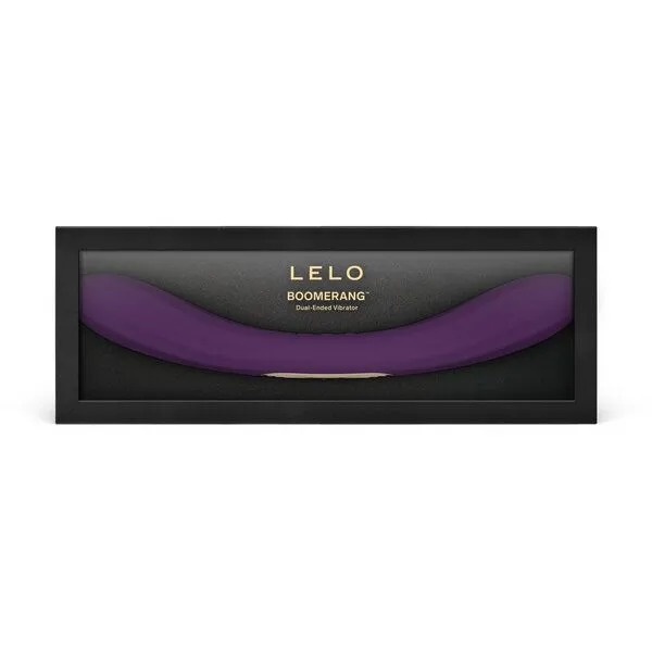 LELO Doppelvibrator - LELO BOOMERANG, Lila, – Produktbild 2 von 4