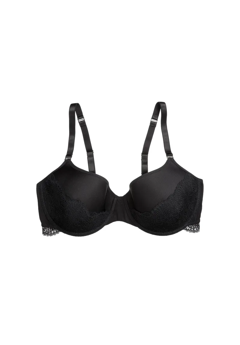 Lovjoi LOVJOI Damen vegan Bh Curve Style Clover Schwarz, Schwarz, – Produktbild 1 von 2