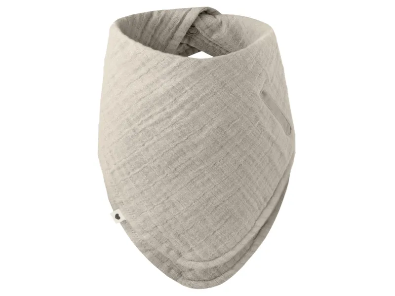 BIBS BIBS Dreieckstuch Bandana Bio-Baumwolle Musselin Bib Onesize Maße 27 x 27 cm, Braun, – Produktbild 1 von 2