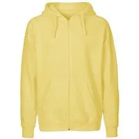 Neutral Neutral® Herren Unisex College Hoodie Zoodie Hoody Kapuzenjacke Sweatjacke, Dusty yellow, – Produktbild 1 von 1