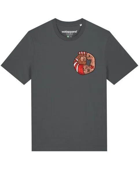 watapparel watapparel T-Shirt Unisex Seemann, Anthracite, – Produktbild 1 von 3