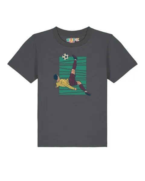 watabout.kids watabout.kids T-Shirt Kinder Fußball, Anthracite, – Produktbild 1 von 2