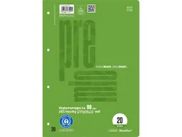 Staufen Staufen "Premio" Ringbucheinlage DIN A4 blanko, 50 Blatt, Lineatur 20 – Produktbild 1 von 1