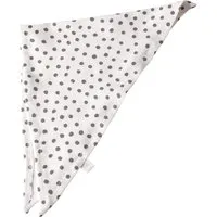HANS NATUR Dreieckstuch Bio-Baumwolle Tupfen taupe Maße 65 x 30 cm – Produktbild 1 von 1
