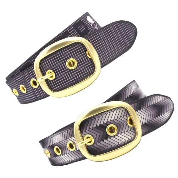 Seegarn Seegarn - Gürtel / Wendegürtel SeeTeufel 4cm, Gold, – Produktbild 1 von 3