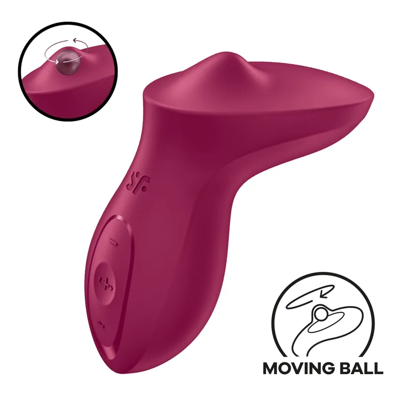 Satisfyer Satisfyer Exciterrr, 12,5 cm, Beere, – Produktbild 1 von 1