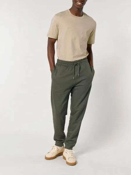 Human Family Human Family Bio Unisex Jogginghose - "Chiller", Khaki, – Produktbild 1 von 4