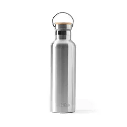 eTHikǝ eTHikǝ Doppelwandige Edelstahl-Wasserflasche mit Bambus-Deckel – Produktbild 1 von 1