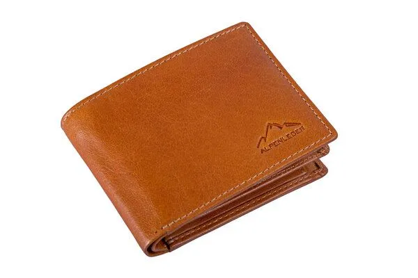 Alpenleder Alpenleder Geldbeutel AMBRAS, Cognac, – Produktbild 2 von 4