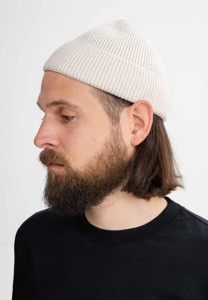 MELA MELA Fischermütze Modell: Rafi GOTS, Cream melange, – Produktbild 3 von 5