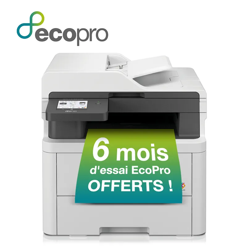 Brother Brother Farblaser-Multifunktionsdrucker MFC-L3740CDWE, Weiß, – Produktbild 2 von 8