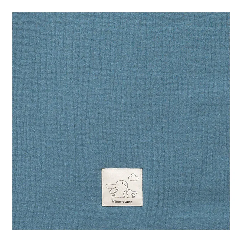 Träumeland Träumeland Ganzjahresschlafsack Liebmich Baumwollmusselin 2.5 TOG, Denim, – Produktbild 3 von 3