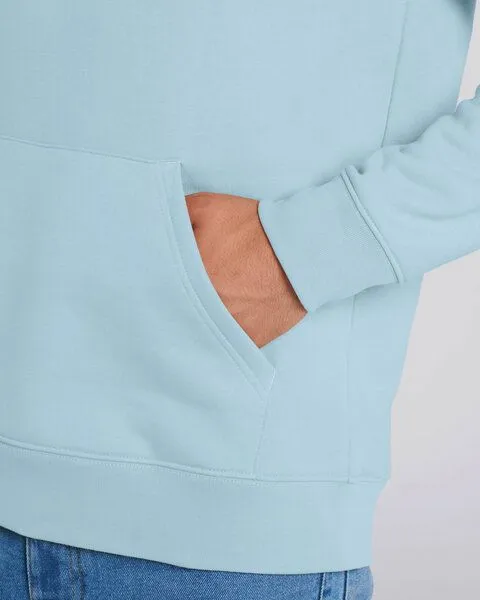 Human Family Human Family Bio Unisex Hoodie - "Charmer - Free Spirit" in verschiedenen Farben, Hellblau, – Produktbild 2 von 4
