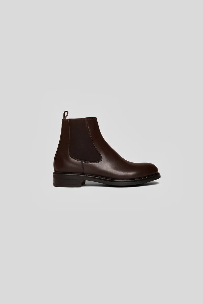 Solari Milano Solari Milano Damen vegan Chelsea Boots Damen Braun, Dunkelbraun, – Produktbild 1 von 2