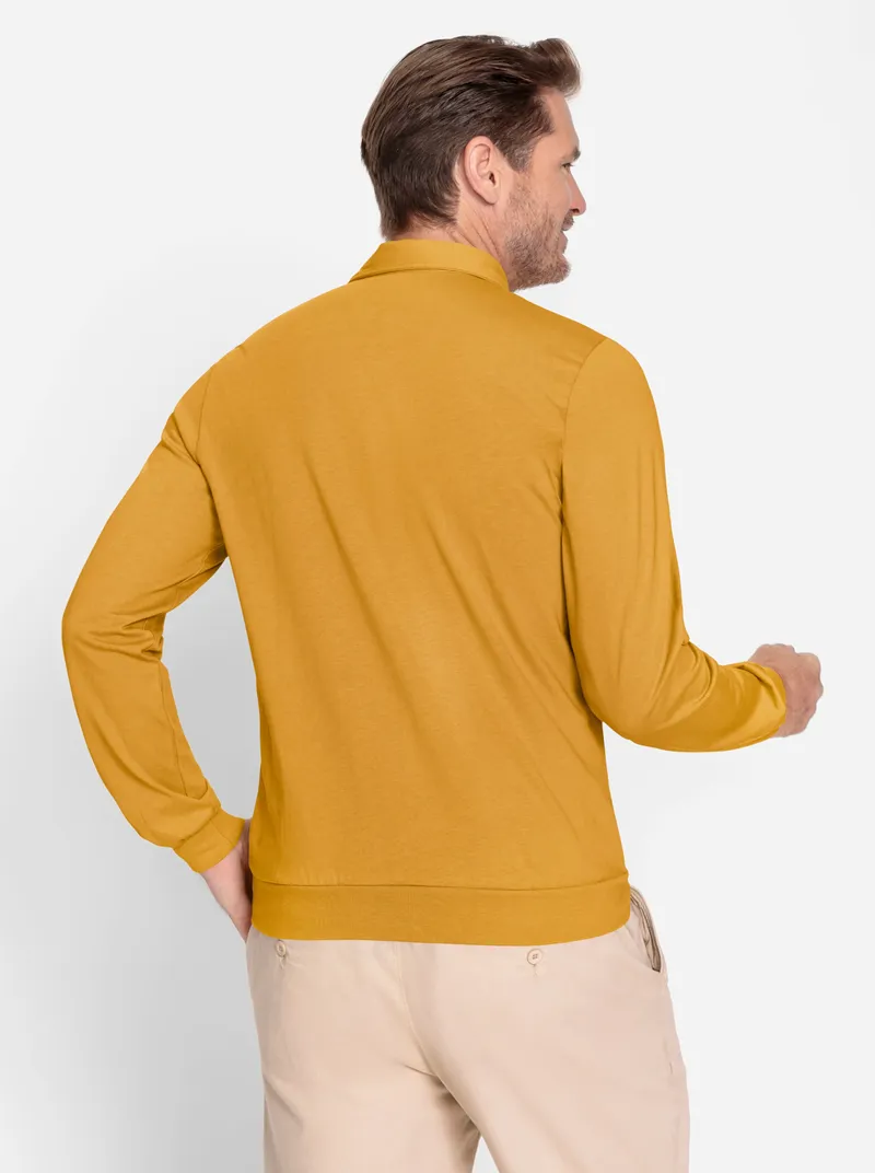marco donati Langarm-Shirt ocker, Ocker, – Produktbild 2 von 2