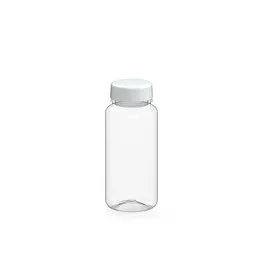 elasto elasto Trinkflasche Refresh, 400 ml, RENEW, transparent/weiss – Produktbild 1 von 1