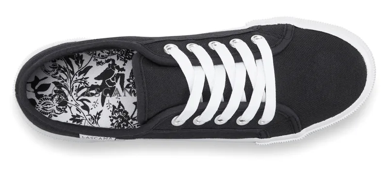 Lascana Sneaker schwarz, Schwarz, – Produktbild 3 von 3