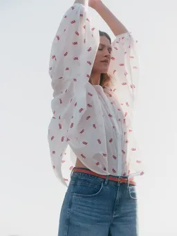 LANIUS LANIUS Blusenshirt mit Kräuseln – Produktbild 1 von 1