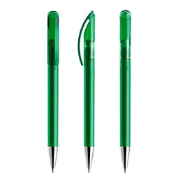 prodir prodir® Drehkugelschreiber DS3 TTC Twist, blaue Mine, dunkelgrün, Dunkelgrün, – Produktbild 1 von 1