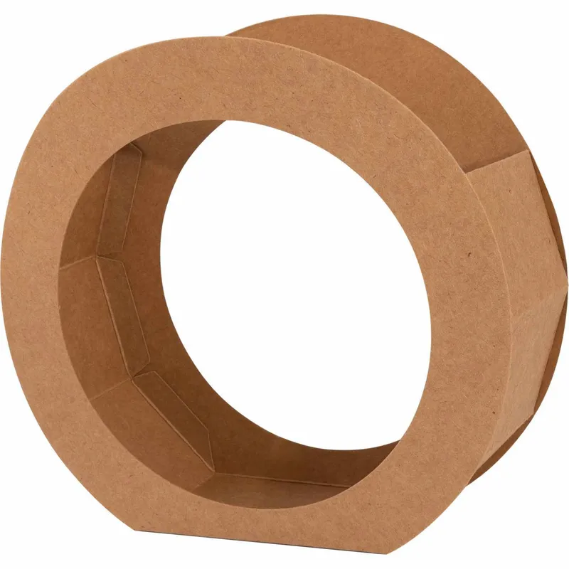 folia folia Laternenrohlinge Kraftkarton 19cm 5 Stück, Braun, – Produktbild 1 von 1