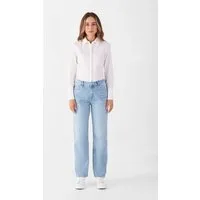 DAWN Damen Jeans MORNING Regular Straight DAWN Minimal Stretch, Bright blue, – Produktbild 2 von 6