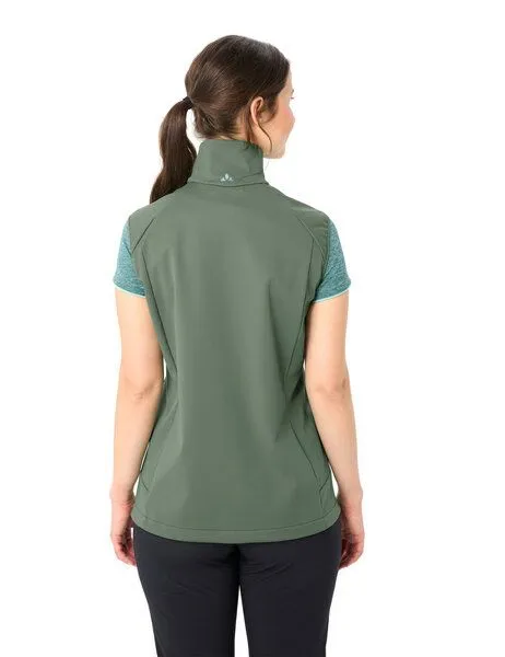 Vaude VAUDE Weste Women's Everhike Softshell Vest, Agave, – Produktbild 4 von 4