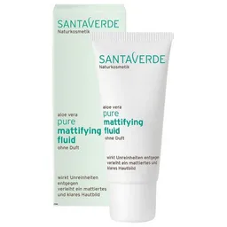 Santaverde Gesellschaft für Naturprodukte Santaverde Gesellschaft für Naturprodukte pure mattifying fluid ohne Duft – Produktbild 1 von 1