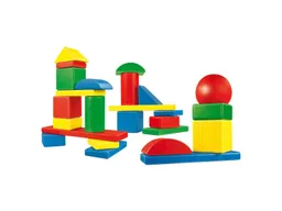 Nemmer Nemmer Holzbausteine Baby Blocs Architect bunt 30-teilig 1,4 kg – Produktbild 1 von 1