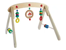 Pinolino Pinolino Ahorn massiv Holz Baby Trapez 56 x 60 x 45 cm großer Holz Babytrainer – Produktbild 1 von 1
