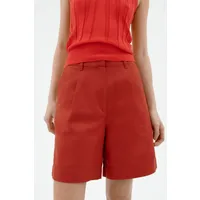 thinking mu Thinking MU Damen vegan Shorts Bermuda Pinzette Lia Rot – Produktbild 1 von 1
